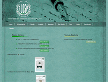 Tablet Screenshot of ajosp.org.br